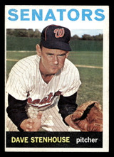 1964 Topps #498 Dave Stenhouse Excellent+ ID: 490006 1964 Topps #498 Dave Stenhouse Excellent+ ID: 490006