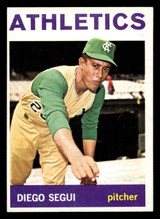 1964 Topps #508 Diego Segui Ex-Mint ID: 490034 1964 Topps #508 Diego Segui Ex-Mint ID: 490034