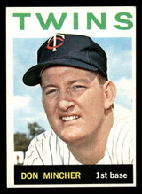 1964 Topps #542 Don Mincher Ex-Mint High# 1964 Topps #542 Don Mincher Ex-Mint High#