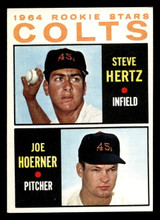 1964 Topps #544 Steve Hertz/Joe Hoerner Colts Rookies Ex-Mint RC Rookie High# ID: 490098 1964 Topps #544 Steve Hertz/Joe Hoerner Colts Rookies Ex-Mint RC Rookie High# ID: 490098