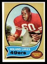 1970 Topps #27 Roland Lakes Ex-Mint  ID: 490203
