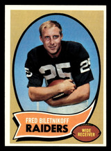 1970 Topps #85 Fred Biletnikoff Near Mint ID: 490274 1970 Topps #85 Fred Biletnikoff Near Mint ID: 490274
