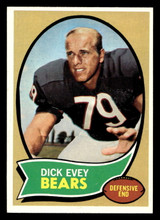 1970 Topps #106 Dick Evey Near Mint+ ID: 490301 1970 Topps #106 Dick Evey Near Mint+ ID: 490301