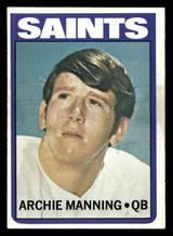 1972 Topps #55 Archie Manning Excellent+ RC Rookie  ID: 490580