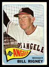 1965 Topps #66 Bill Rigney MG Excellent+ ID: 490683 1965 Topps #66 Bill Rigney MG Excellent+ ID: 490683