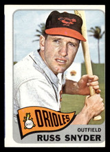1965 Topps #204 Russ Snyder Ex-Mint miscut 1965 Topps #204 Russ Snyder Ex-Mint miscut