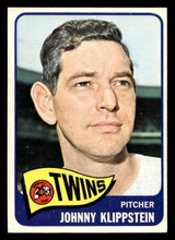 1965 Topps #384 Johnny Klippstein Near Mint ID: 491089 1965 Topps #384 Johnny Klippstein Near Mint ID: 491089