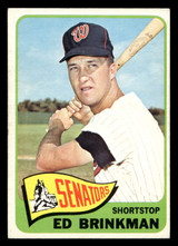 1965 Topps #417 Ed Brinkman Excellent+ ID: 491119 1965 Topps #417 Ed Brinkman Excellent+ ID: 491119