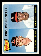 1965 Topps #517 Paul Schaal/Jack Warner Angels Rookies Near Mint RC Rookie ID: 491231 1965 Topps #517 Paul Schaal/Jack Warner Angels Rookies Near Mint RC Rookie ID: 491231