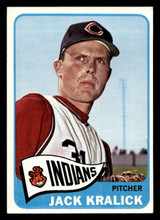 1965 Topps #535 Jack Kralick Near Mint SP ID: 491277 1965 Topps #535 Jack Kralick Near Mint SP ID: 491277