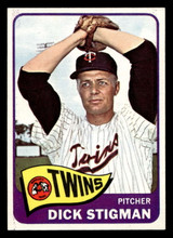 1965 Topps #548 Dick Stigman Near Mint+ 1965 Topps #548 Dick Stigman Near Mint+