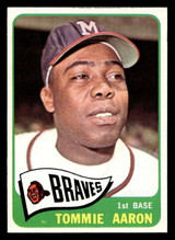 1965 Topps #567 Tommie Aaron Ex-Mint ID: 491386 1965 Topps #567 Tommie Aaron Ex-Mint ID: 491386