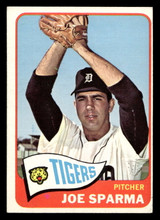 1965 Topps #587 Joe Sparma Excellent+ ID: 491448 1965 Topps #587 Joe Sparma Excellent+ ID: 491448