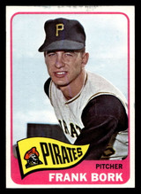 1965 Topps #592 Frank Bork Ex-Mint RC Rookie SP ID: 491469 1965 Topps #592 Frank Bork Ex-Mint RC Rookie SP ID: 491469