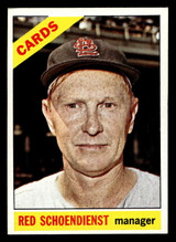 1966 Topps #76 Red Schoendienst MG Near Mint ID: 491714 1966 Topps #76 Red Schoendienst MG Near Mint ID: 491714