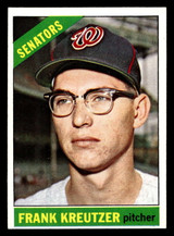 1966 Topps #211 Frank Kreutzer Near Mint 1966 Topps #211 Frank Kreutzer Near Mint