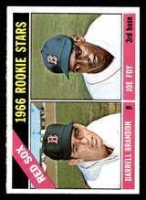 1966 Topps #456 Darrell Brandon/Joe Foy Red Sox Rookies Near Mint RC Rookie  ID: 492505