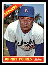 1966 Topps #468 Johnny Podres Near Mint ID: 492548 1966 Topps #468 Johnny Podres Near Mint ID: 492548