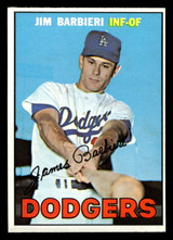 1967 Topps #76 Jim Barbieri VG-EX RC Rookie 1967 Topps #76 Jim Barbieri VG-EX RC Rookie