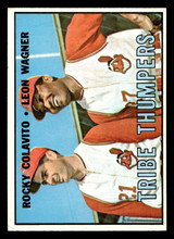 1967 Topps #109 Rocky Colavito/Leon Wagner Tribe Thumpers Near Mint  ID: 493140