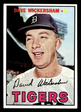 1967 Topps #112 Dave Wickersham Near Mint ID: 493148 1967 Topps #112 Dave Wickersham Near Mint ID: 493148