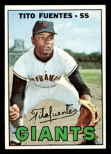 1967 Topps #177 Tito Fuentes Ex-Mint ID: 493287 1967 Topps #177 Tito Fuentes Ex-Mint ID: 493287