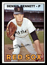1967 Topps #206 Dennis Bennett Near Mint ID: 493368 1967 Topps #206 Dennis Bennett Near Mint ID: 493368
