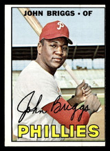 1967 Topps #268 John Briggs Near Mint Miscut 1967 Topps #268 John Briggs Near Mint Miscut