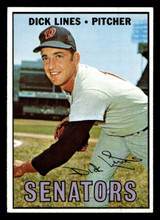 1967 Topps #273 Dick Lines Ex-Mint RC Rookie ID: 493474 1967 Topps #273 Dick Lines Ex-Mint RC Rookie ID: 493474