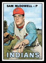 1967 Topps #295 Sam McDowell Ex-Mint ID: 493519 1967 Topps #295 Sam McDowell Ex-Mint ID: 493519