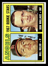 1967 Topps #367 Bill Kelso/Don Wallace Angels Rookies Ex-Mint RC Rookie ID: 493677 1967 Topps #367 Bill Kelso/Don Wallace Angels Rookies Ex-Mint RC Rookie ID: 493677