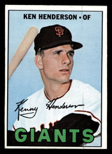 1967 Topps #383 Ken Henderson DP Very Good ID: 493709 1967 Topps #383 Ken Henderson DP Very Good ID: 493709