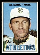 1967 Topps #389 Alvin Dark/ DP VG-EX 1967 Topps #389 Alvin Dark/ DP VG-EX