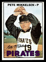 1967 Topps #425 Pete Mikkelsen Ex-Mint ID: 493787 1967 Topps #425 Pete Mikkelsen Ex-Mint ID: 493787