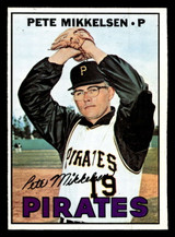 1967 Topps #425 Pete Mikkelsen Ex-Mint ID: 493788 1967 Topps #425 Pete Mikkelsen Ex-Mint ID: 493788