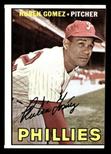 1967 Topps #427 Ruben Gomez ERR Ex-Mint miscut 1967 Topps #427 Ruben Gomez ERR Ex-Mint miscut