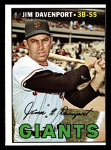 1967 Topps #441 Jim Davenport Near Mint miscut 1967 Topps #441 Jim Davenport Near Mint miscut