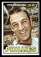 1967 Topps #443 Tito Francona DP Near Mint 