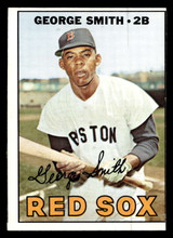 1967 Topps #444 George Smith Ex-Mint miscut 1967 Topps #444 George Smith Ex-Mint miscut