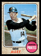 1968 Topps #53 Gene Alley Near Mint+ ID: 494022 1968 Topps #53 Gene Alley Near Mint+ ID: 494022