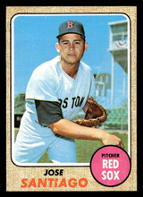 1968 Topps #123 Jose Santiago Near Mint+ ID: 494107 1968 Topps #123 Jose Santiago Near Mint+ ID: 494107
