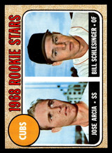 1968 Topps #258 Jose Arcia/Bill Schlesinger Near Mint RC Rookie ID: 494291 1968 Topps #258 Jose Arcia/Bill Schlesinger Near Mint RC Rookie ID: 494291