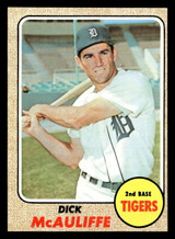 1968 Topps #285 Dick McAuliffe Ex-Mint ID: 494333 1968 Topps #285 Dick McAuliffe Ex-Mint ID: 494333