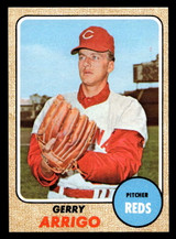 1968 Topps #302 Gerry Arrigo Near Mint+ ID: 494352 1968 Topps #302 Gerry Arrigo Near Mint+ ID: 494352