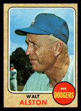 1968 Topps #472 Walt Alston MG Near Mint ID: 494598 1968 Topps #472 Walt Alston MG Near Mint ID: 494598
