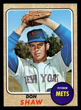 1968 Topps #521 Don Shaw Near Mint ID: 494673 1968 Topps #521 Don Shaw Near Mint ID: 494673