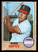 1968 Topps #587 Roger Repoz Near Mint Miscut 1968 Topps #587 Roger Repoz Near Mint Miscut