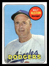 1969 Topps #24 Walt Alston MG Near Mint ID: 494819 1969 Topps #24 Walt Alston MG Near Mint ID: 494819