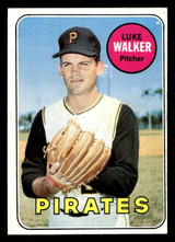 1969 Topps #36 Luke Walker Near Mint ID: 494841 1969 Topps #36 Luke Walker Near Mint ID: 494841