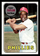 1969 Topps #108 Tony Taylor Ex-Mint ID: 494991 1969 Topps #108 Tony Taylor Ex-Mint ID: 494991
